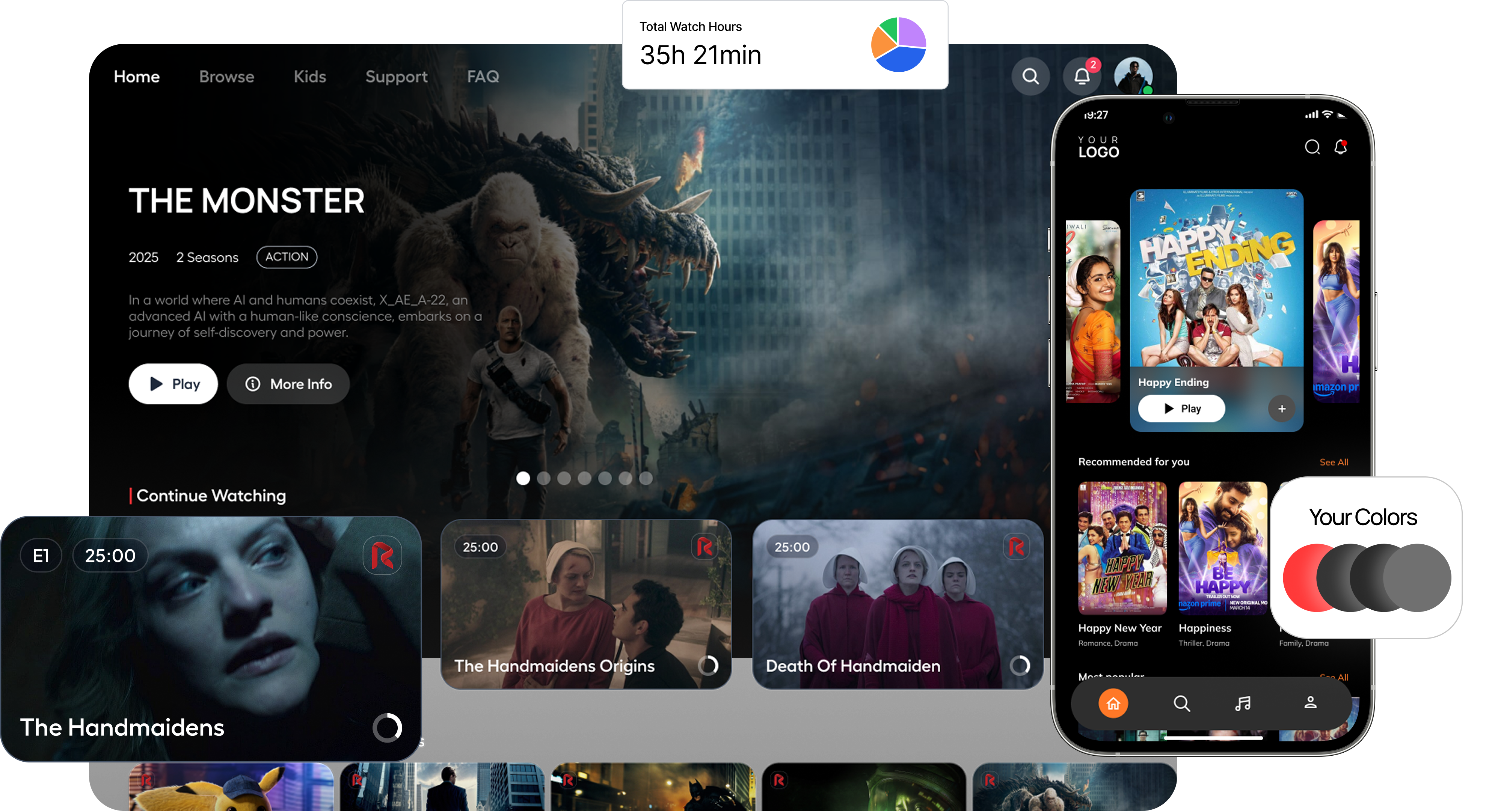 Regal Streaming App on Devices